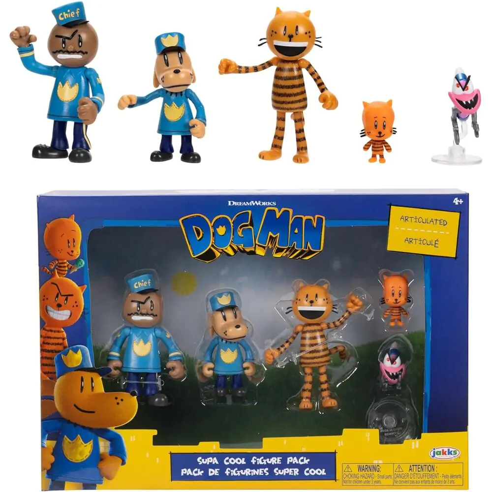 Dogman paket 5 figura 6cm fotografija proizvoda