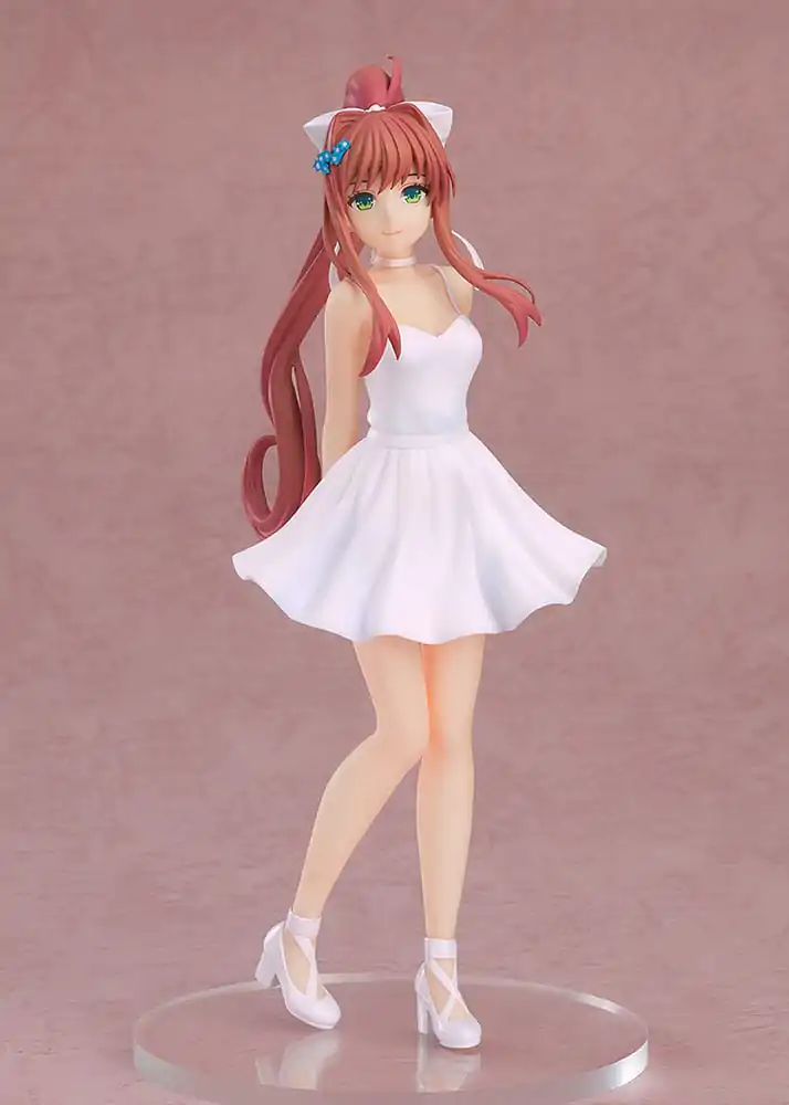 Doki Doki Literature Club! Pop Up Parade PVC Kip Monika: White Dress Ver. 18 cm fotografija proizvoda