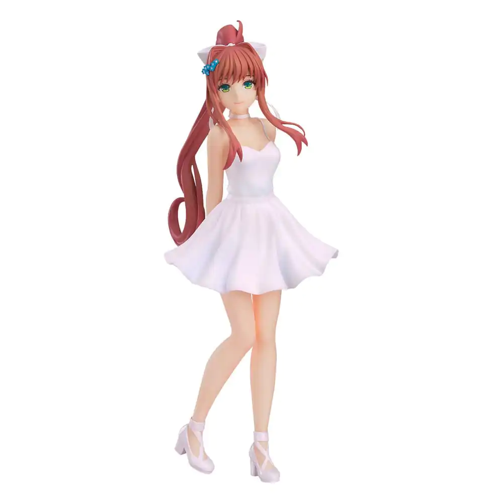 Doki Doki Literature Club! Pop Up Parade PVC Kip Monika: White Dress Ver. 18 cm fotografija proizvoda