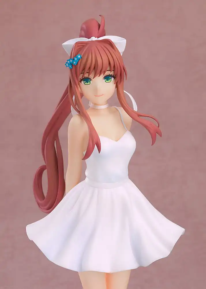 Doki Doki Literature Club! Pop Up Parade PVC Kip Monika: White Dress Ver. 18 cm fotografija proizvoda