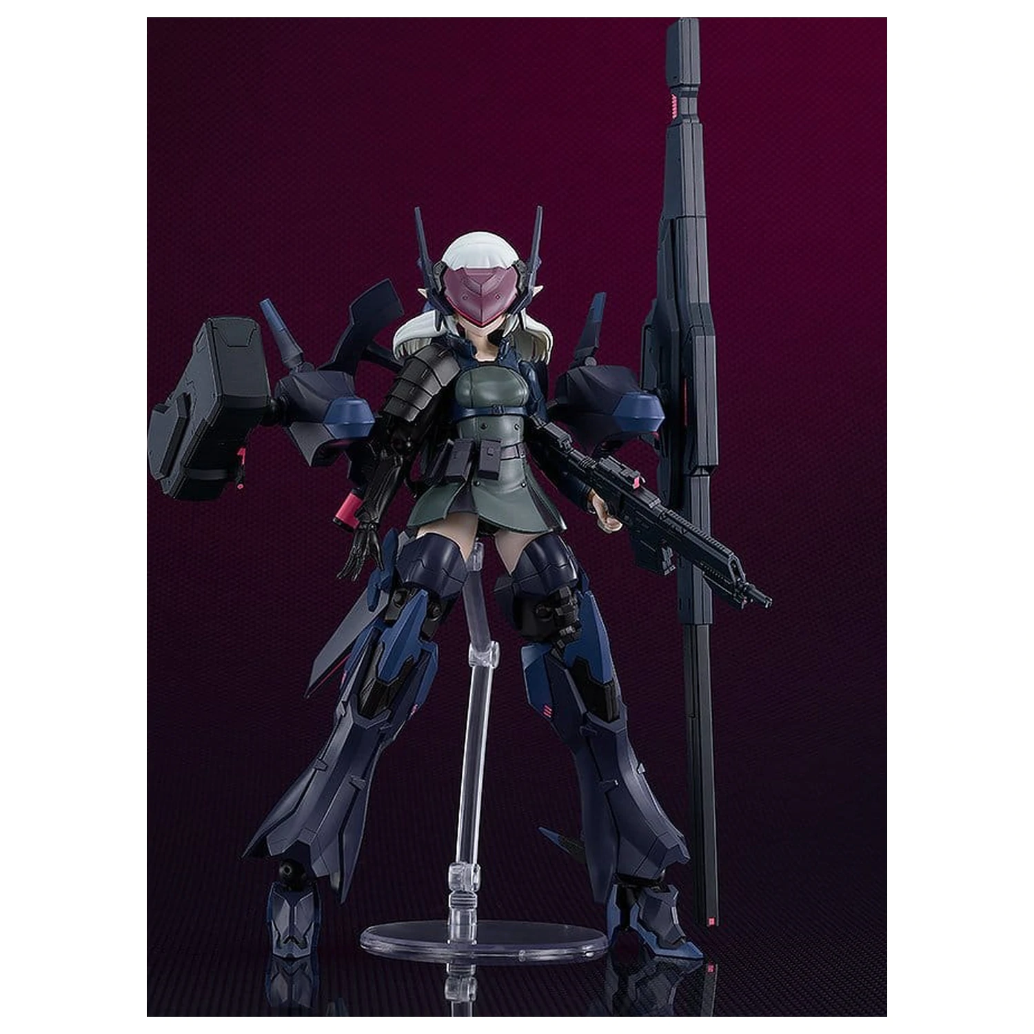 Dolls Nest Plamatea Plastic Model Kit Armored Soldier of Unknown Affiliation 17 cm fotografija proizvoda