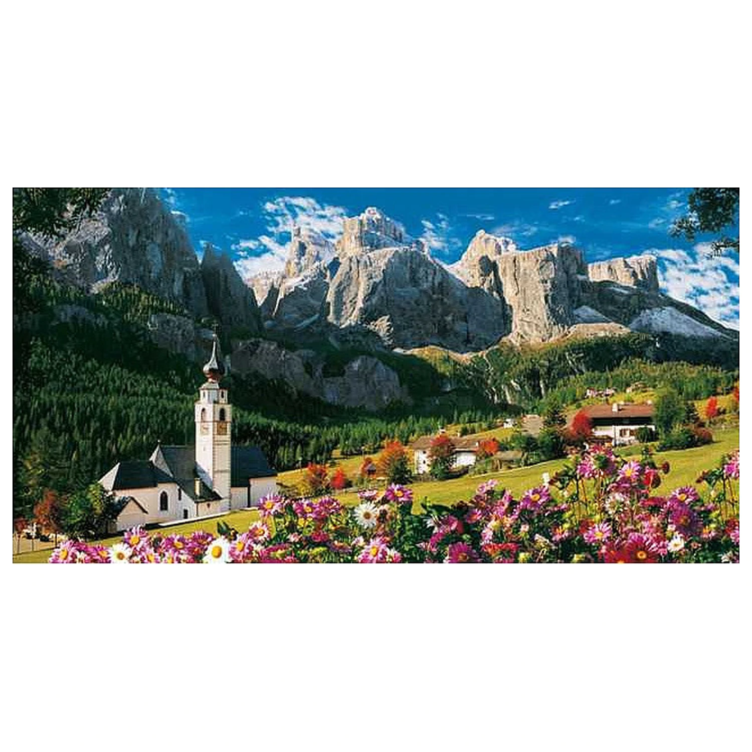 Dolomites Sella Group 13200 Komada Slagalica fotografija proizvoda
