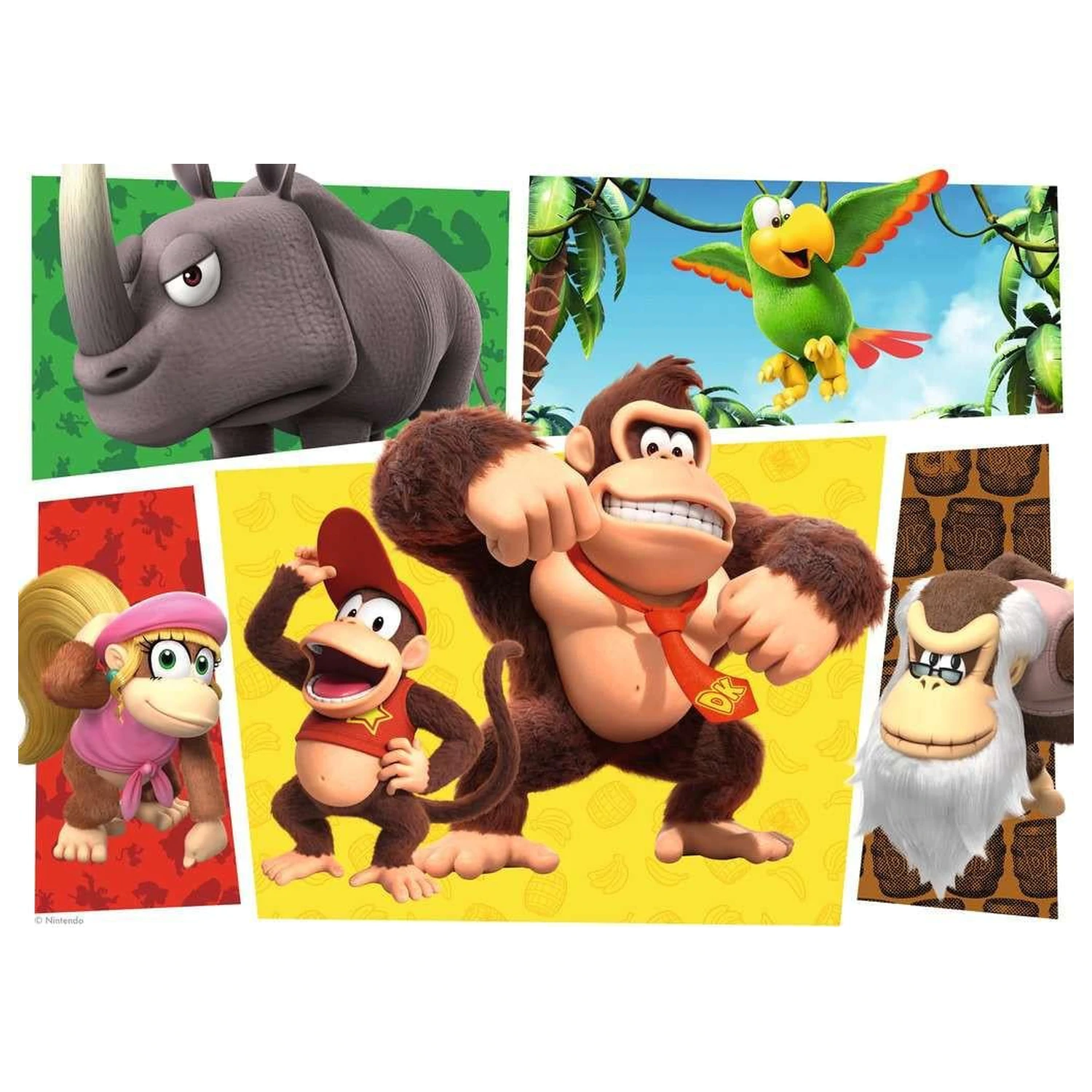 Donkey Kong The Monkeys Are on the Loose! Slagalica 100 komada XXL fotografija proizvoda