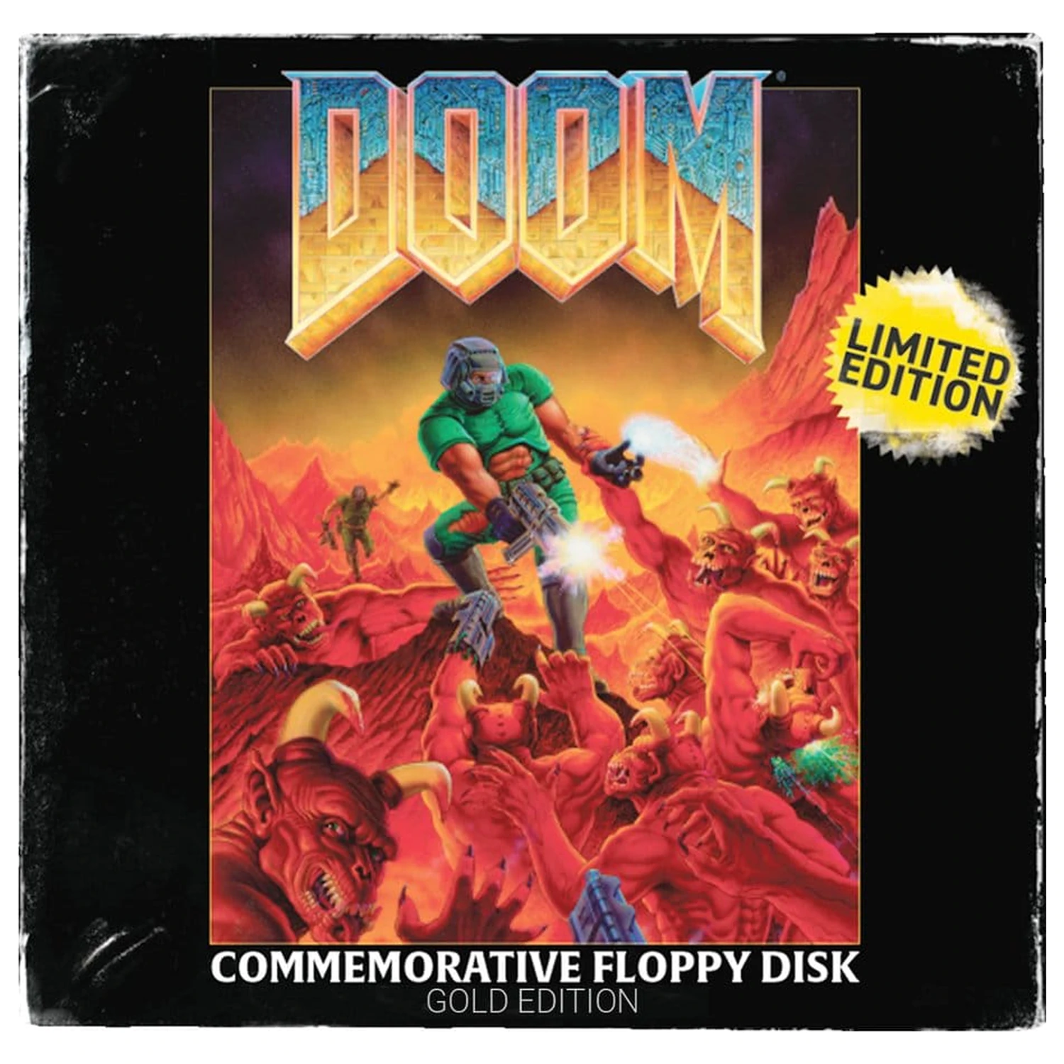 Doom Replika Zlatna Floppy Disk Ograničeno izdanje fotografija proizvoda