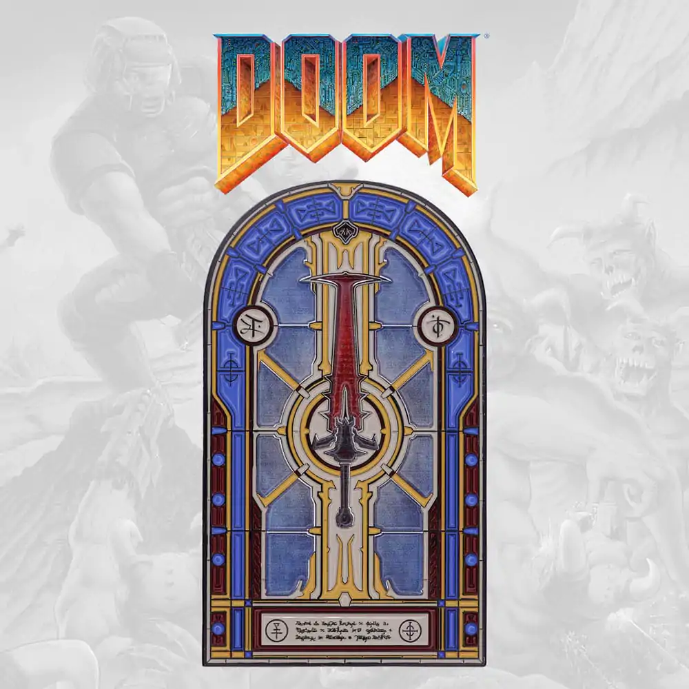 Doom Ingot Crucible Mač Vitraj Limited Edition fotografija proizvoda