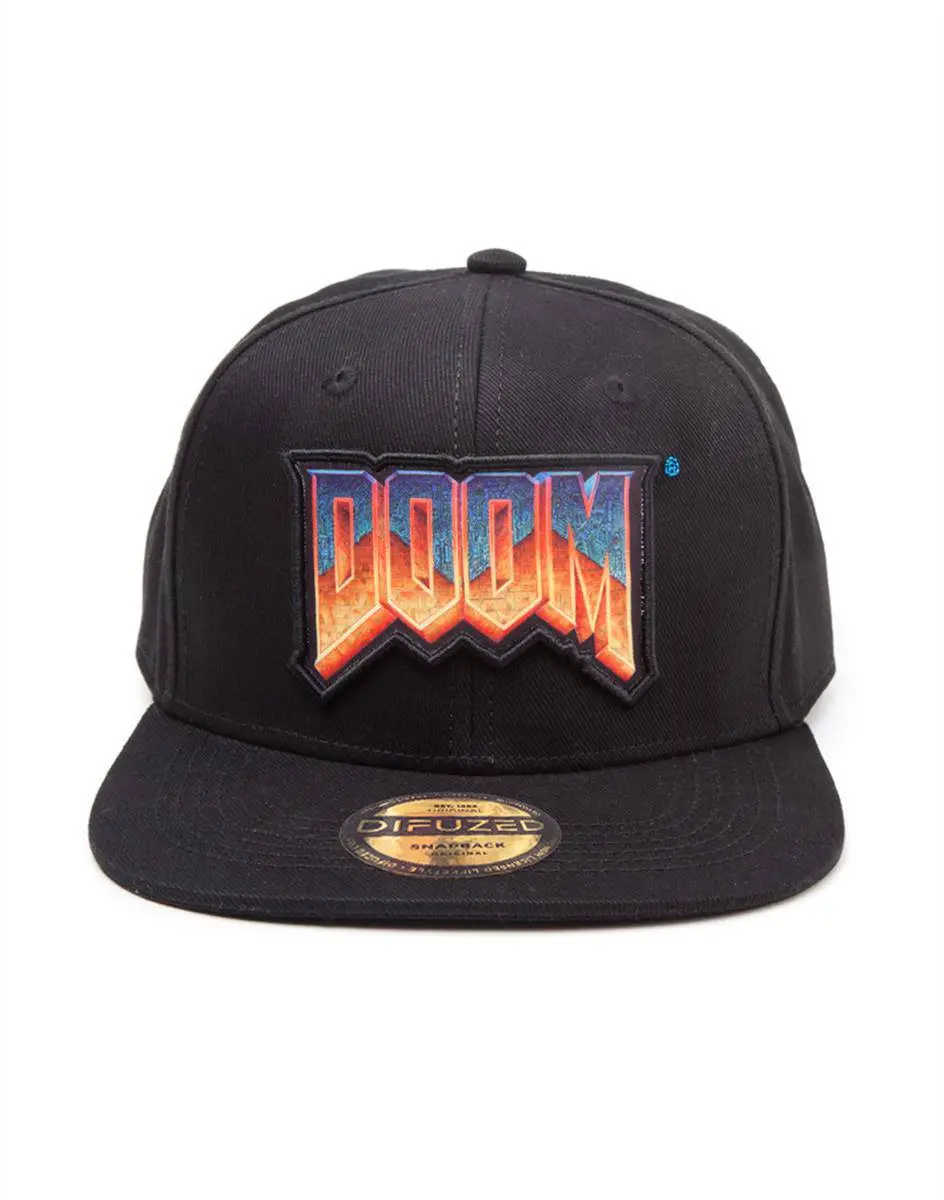 Doom Snapback šilterica s etiketom fotografija proizvoda