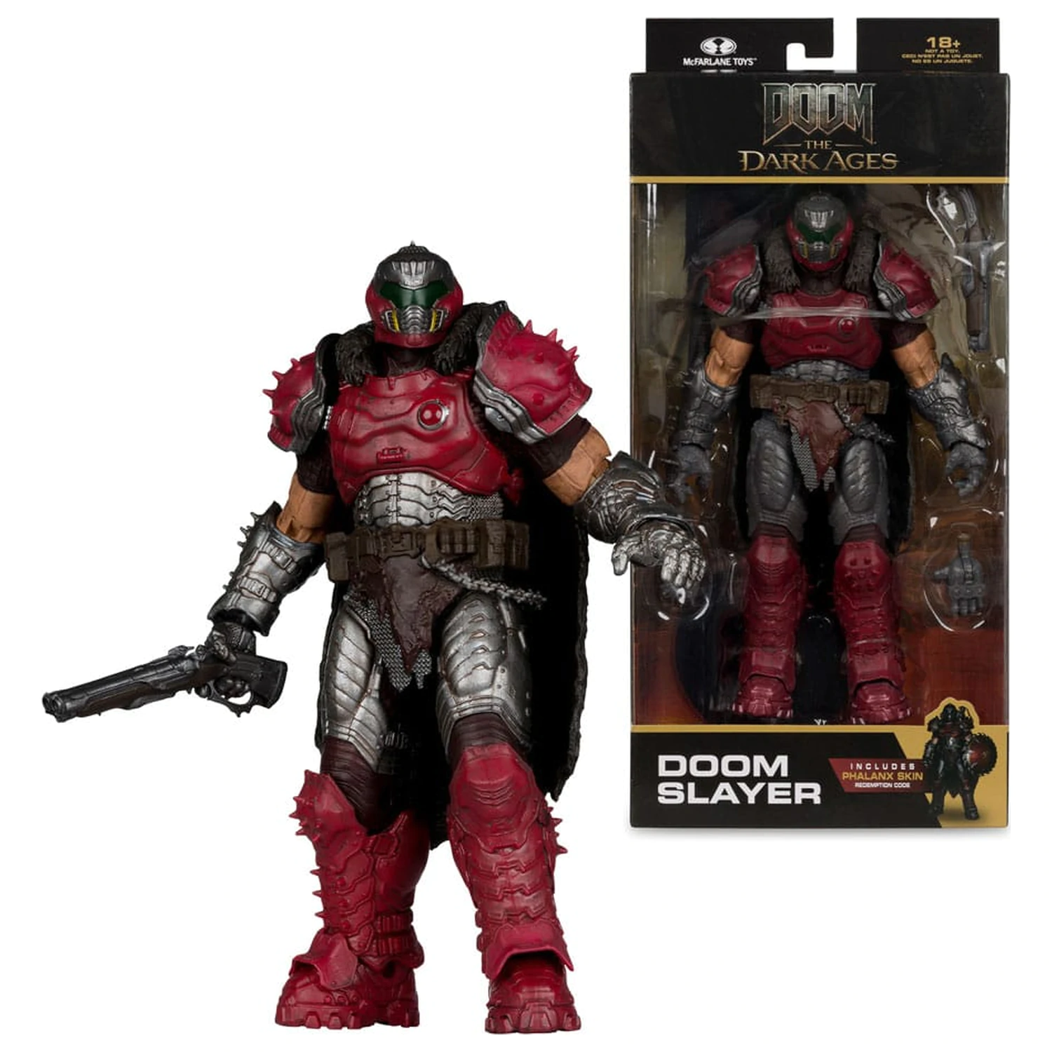 Doom: The Dark Ages figura Doom Slayer (Phalanx Skin) 18 cm fotografija proizvoda