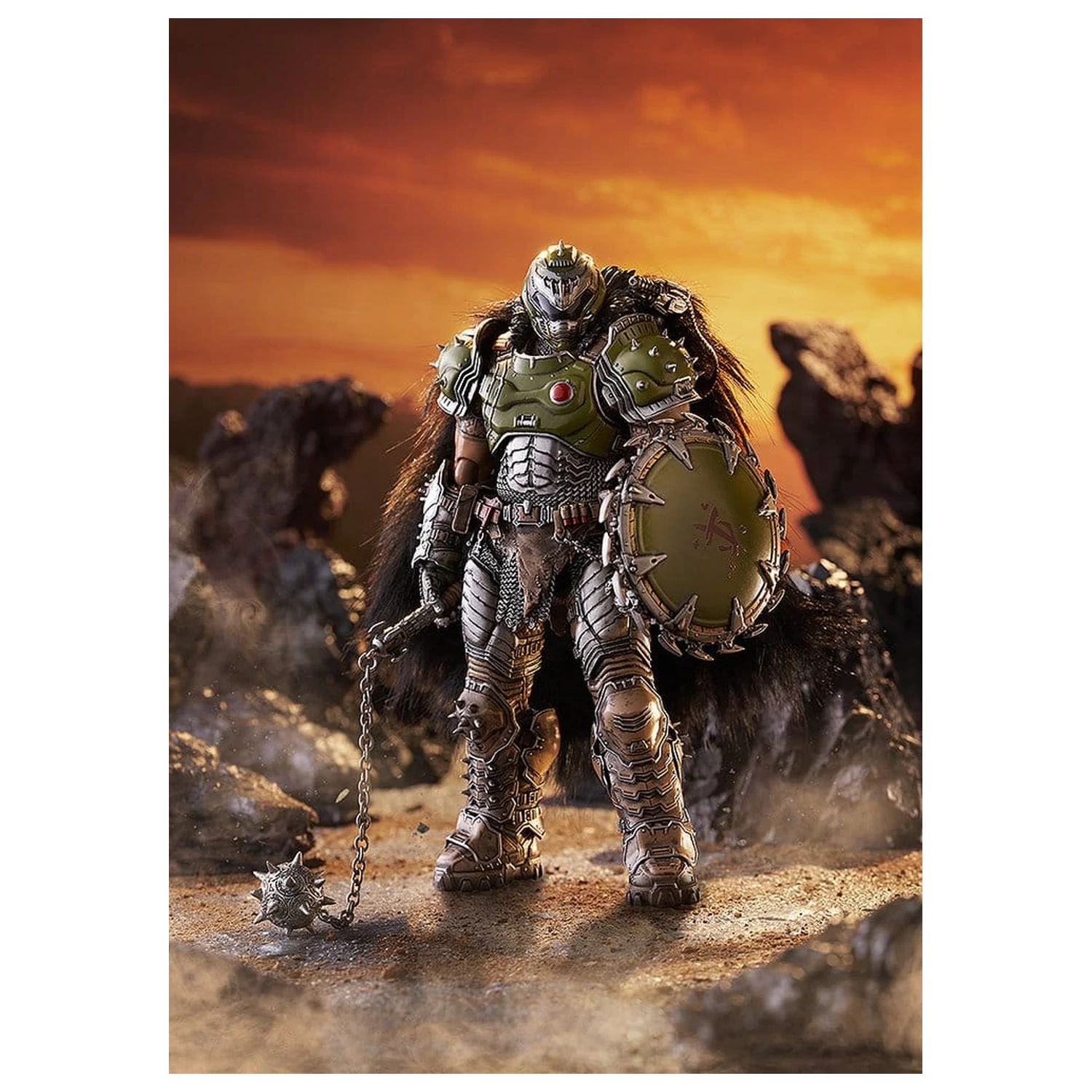 Doom: The Dark Ages Figma akcijska figura Doom Slayer DX verzija 17 cm fotografija proizvoda