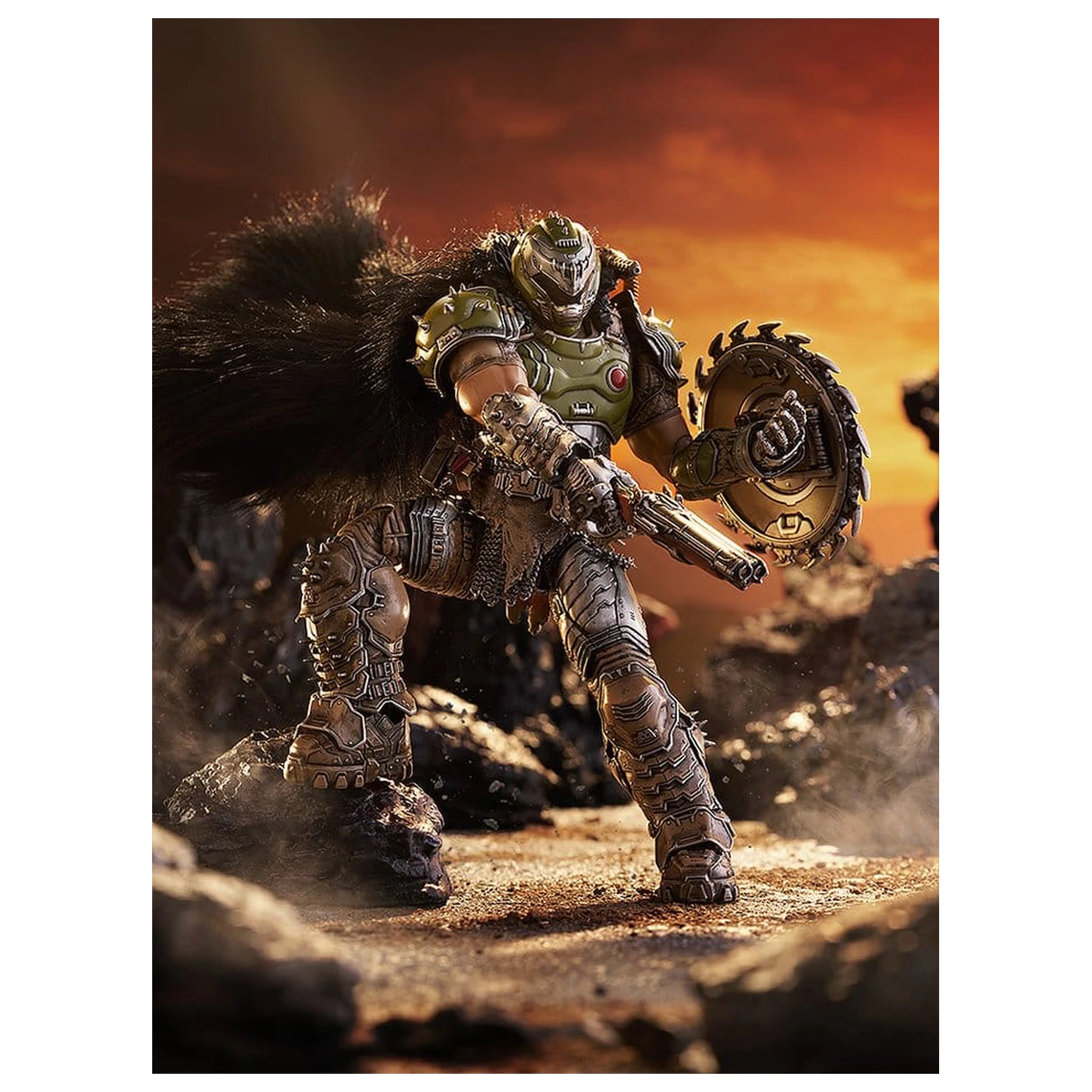 Doom: The Dark Ages Figma akcijska figura Doom Slayer DX verzija 17 cm fotografija proizvoda