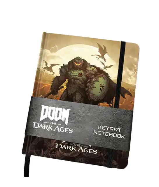 Doom The Dark Ages bilježnica A5 Keyart fotografija proizvoda