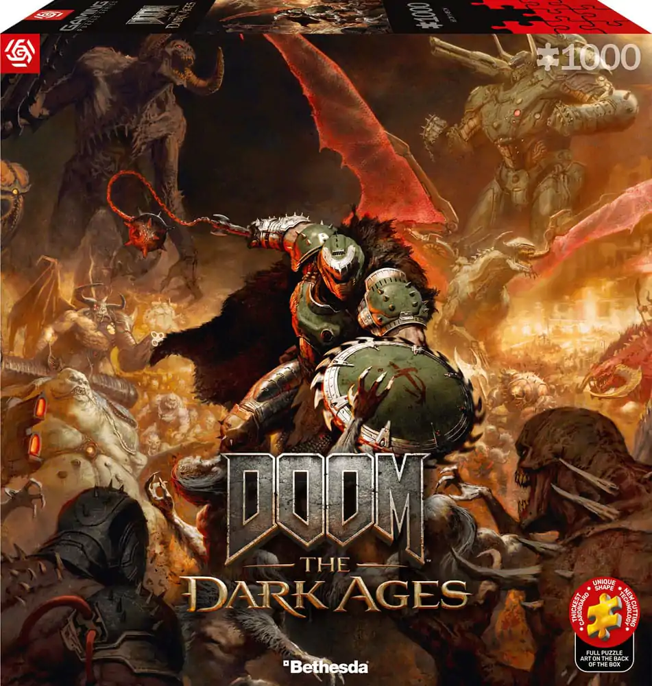 Doom The Dark Ages Slagalica Slayer's Rag (1000 dijelova) fotografija proizvoda