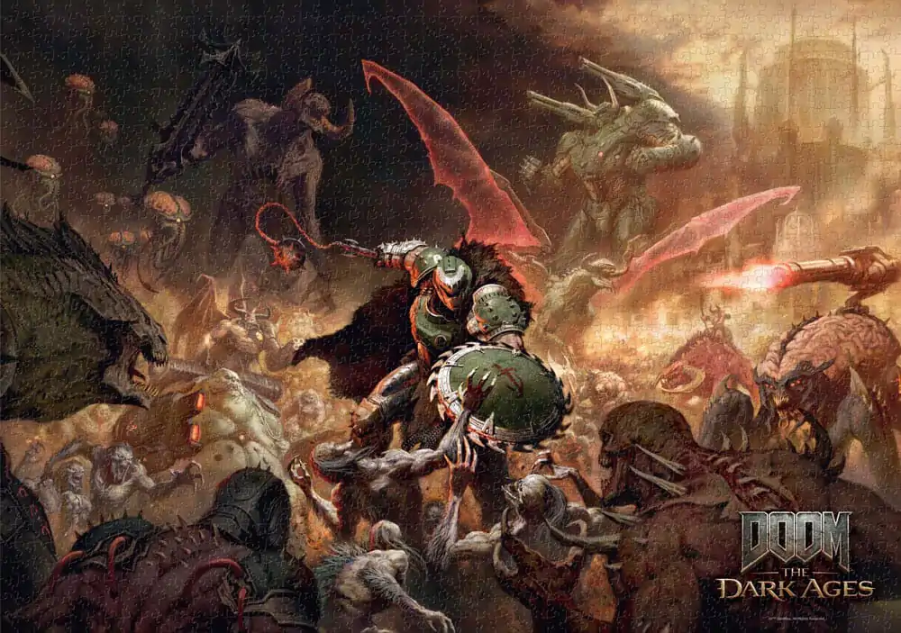 Doom The Dark Ages Slagalica Slayer's Rag (1000 dijelova) fotografija proizvoda