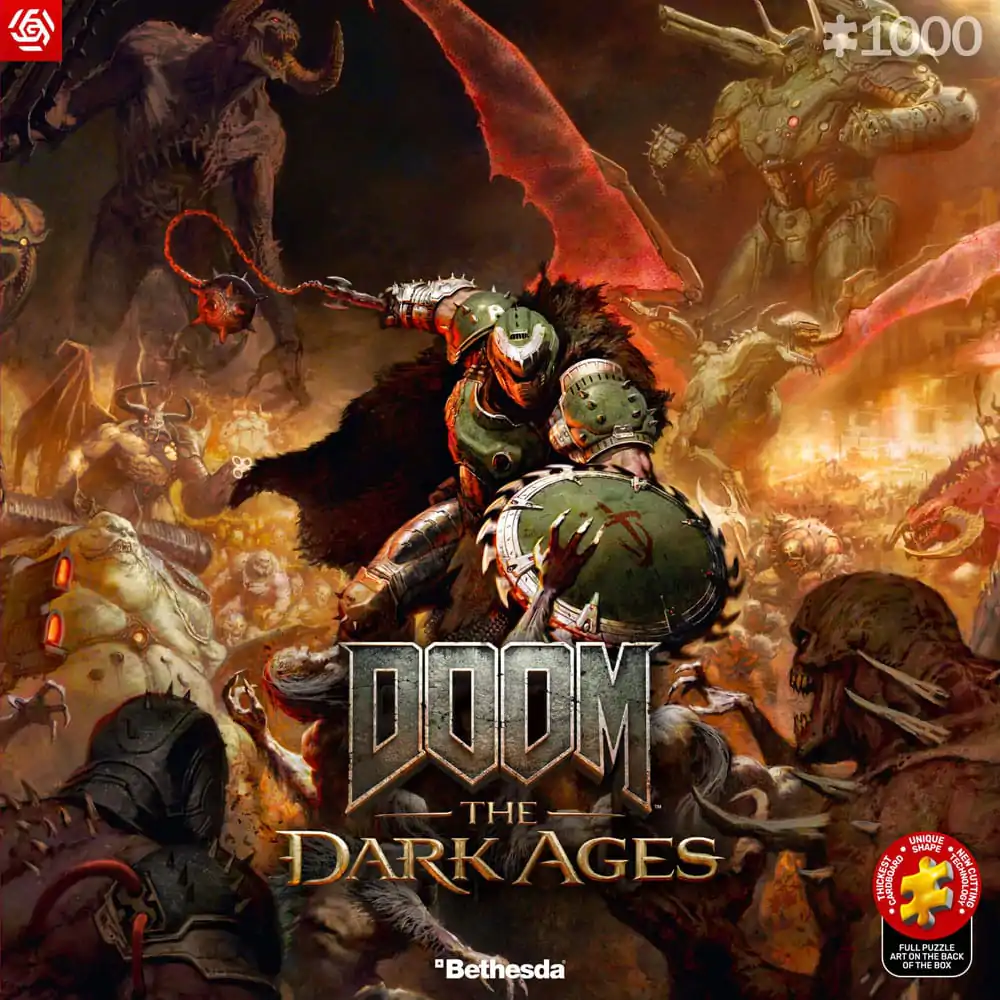 Doom The Dark Ages Slagalica Slayer's Rag (1000 dijelova) fotografija proizvoda