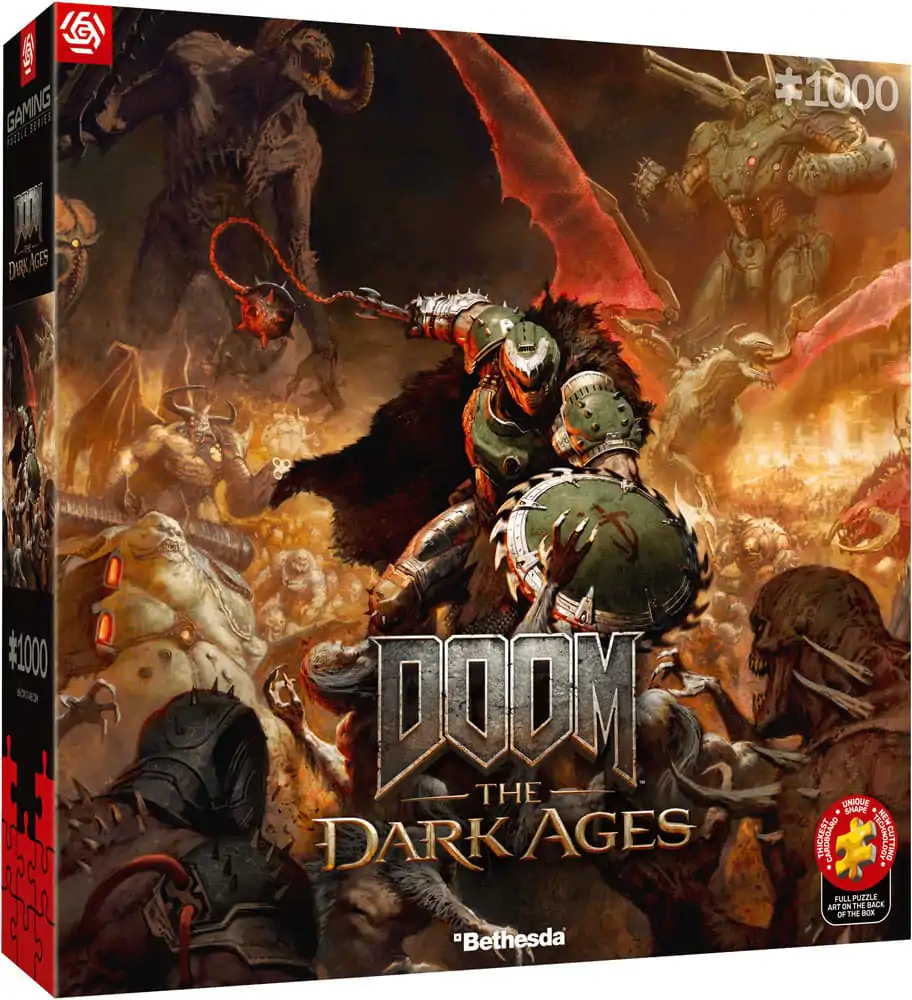 Doom The Dark Ages Slagalica Slayer's Rag (1000 dijelova) fotografija proizvoda