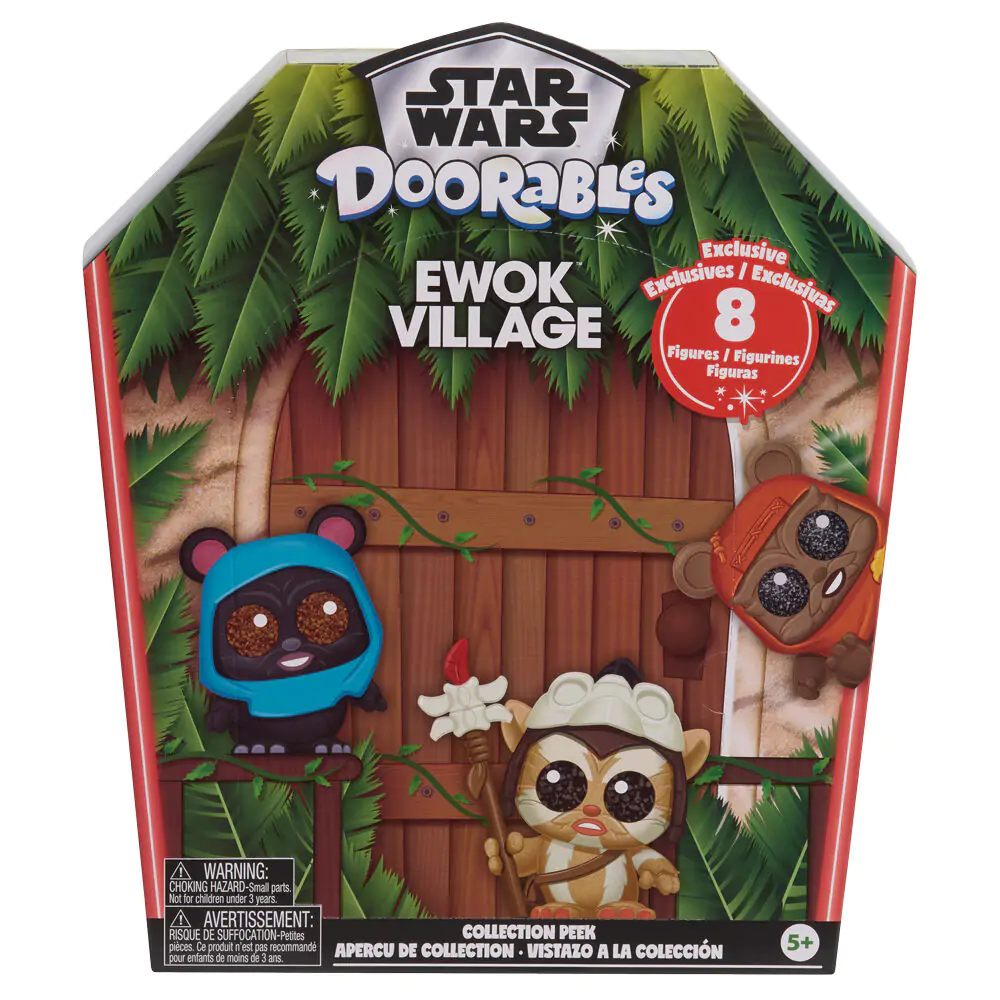 Doorables Star Wars Ewok Collection Peek paket od 8 figura fotografija proizvoda