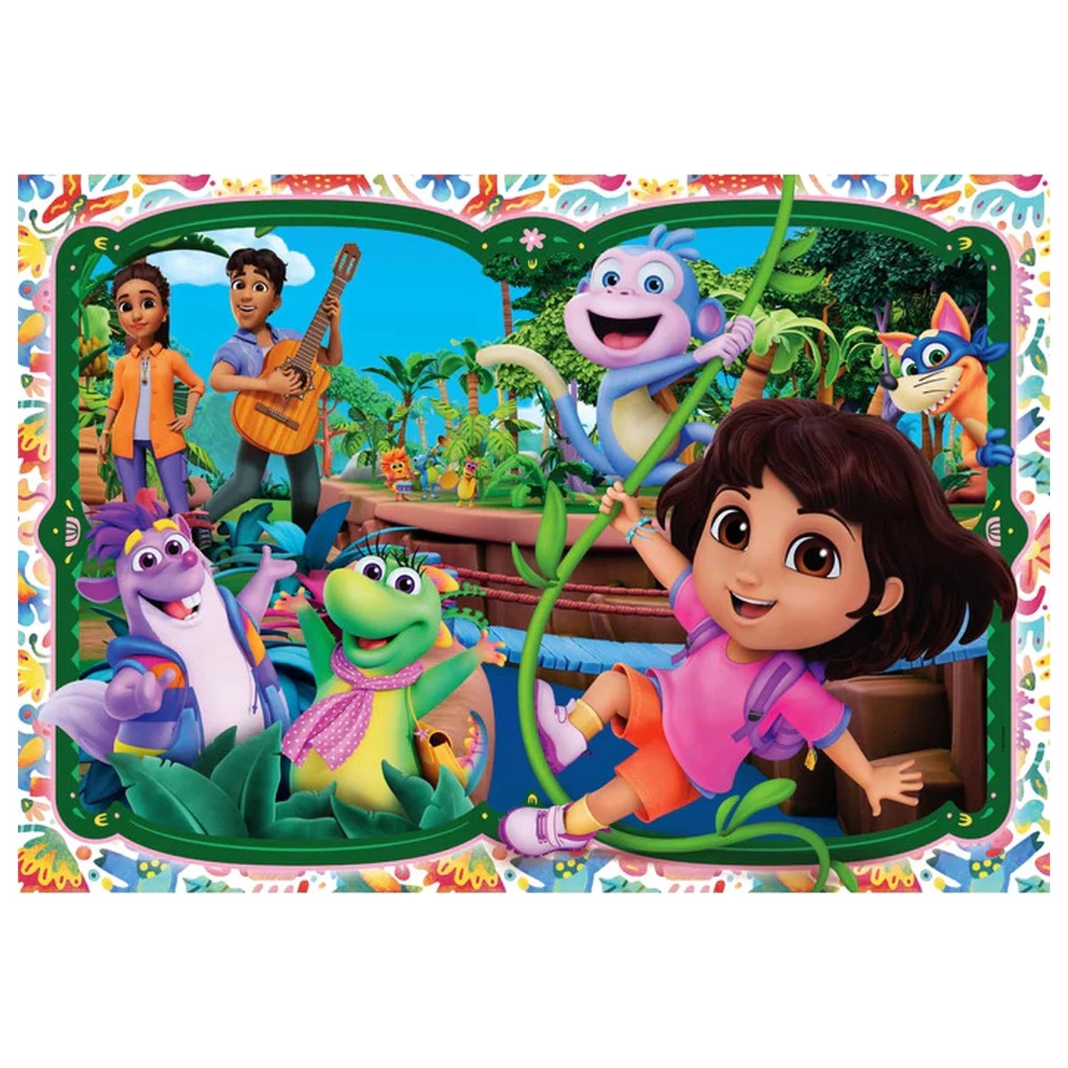 Dora the Explorer Forest 104-dijelni Maxi Puzzle fotografija proizvoda