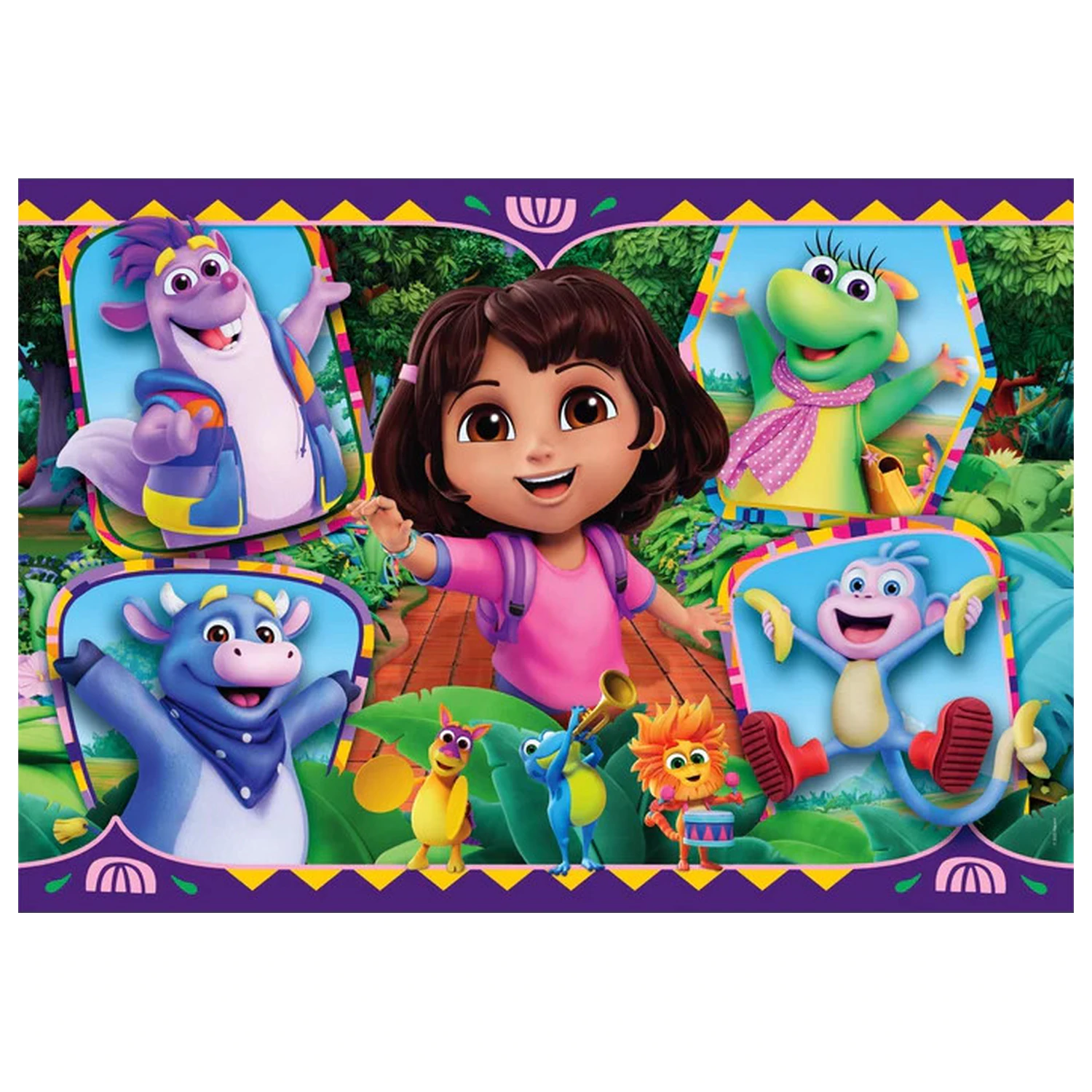 Dora the Explorer Journey 104-dijelni maxi puzzle fotografija proizvoda