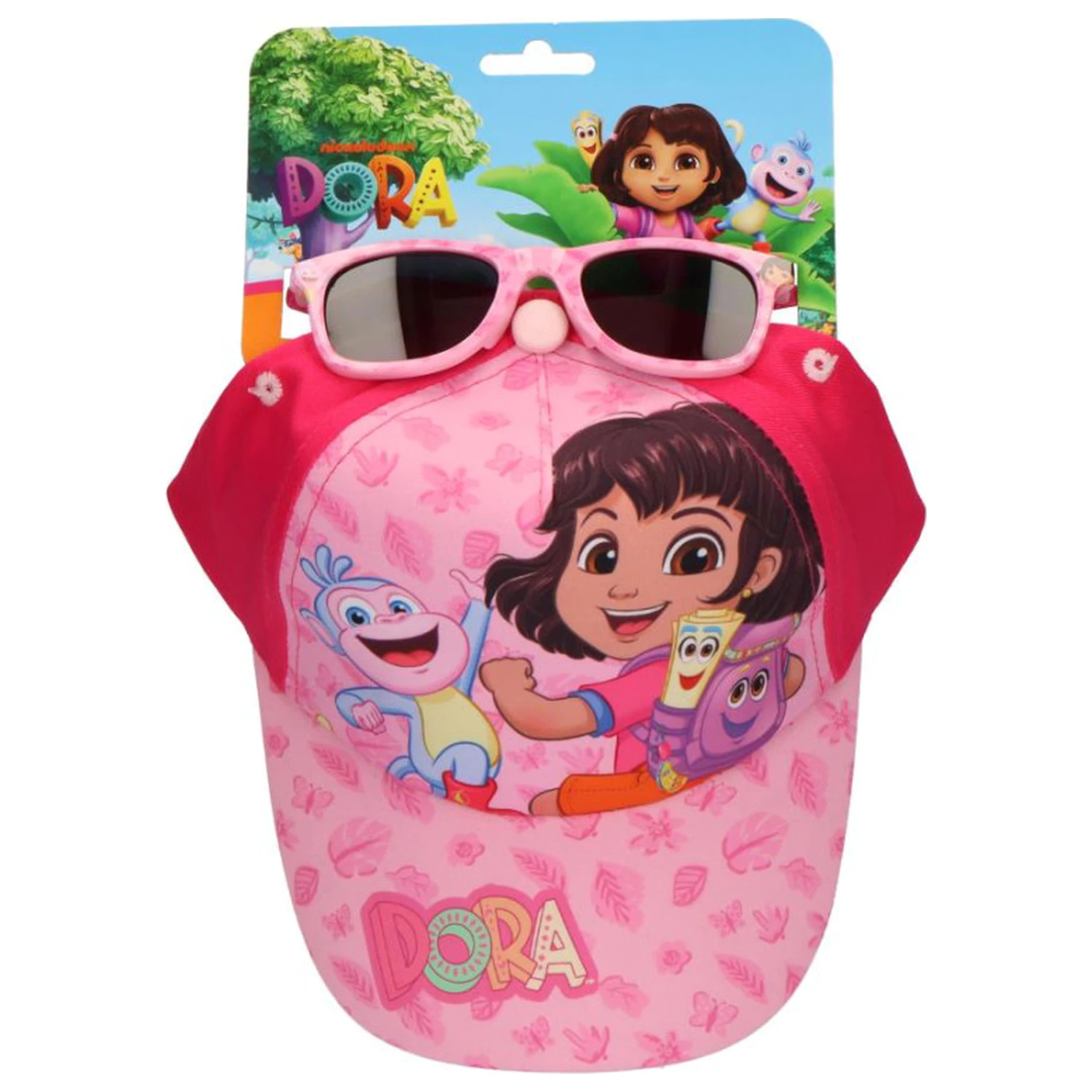 Dora the Explorer Ružičaste sunčane naočale i Set bejzbolske kape fotografija proizvoda