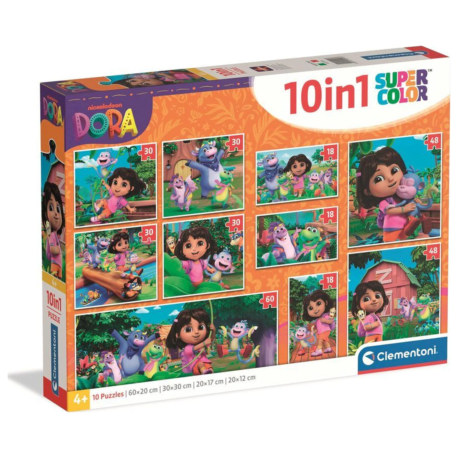 Dora The Explorer puzzle 10 u 1 fotografija proizvoda