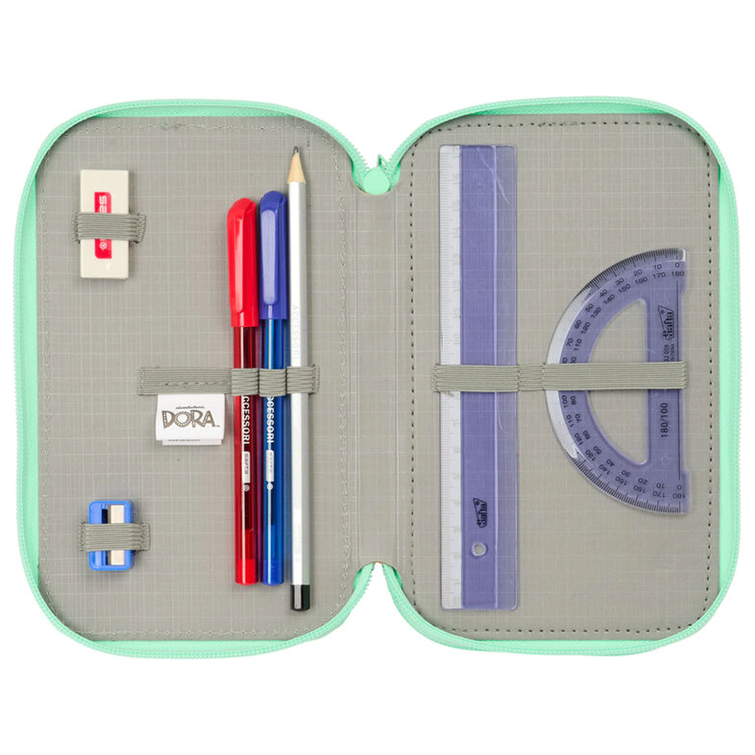 Dora the Explorer trostruka pernica 37 komada fotografija proizvoda