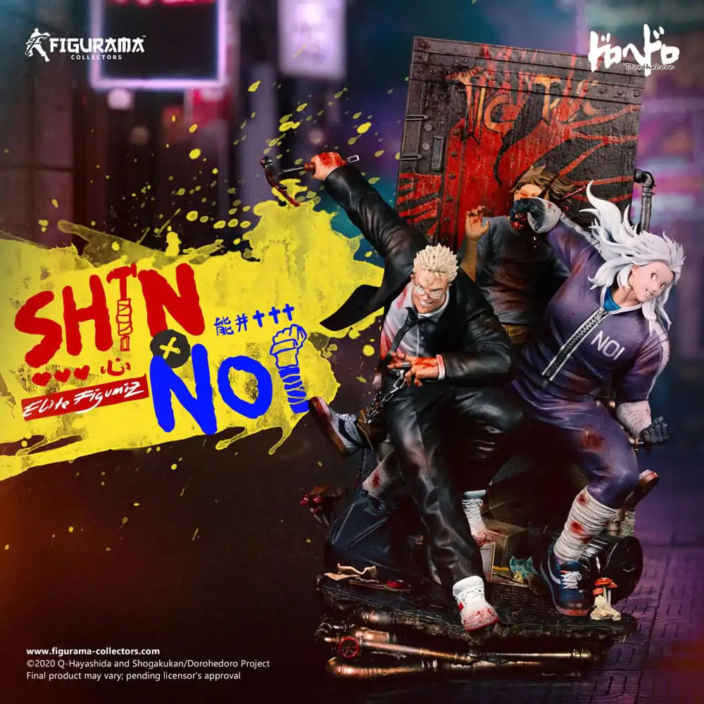 Dorohedoro Elite Diorama Figura Elite 1/8 Shin & Noi Elite 39 cm fotografija proizvoda