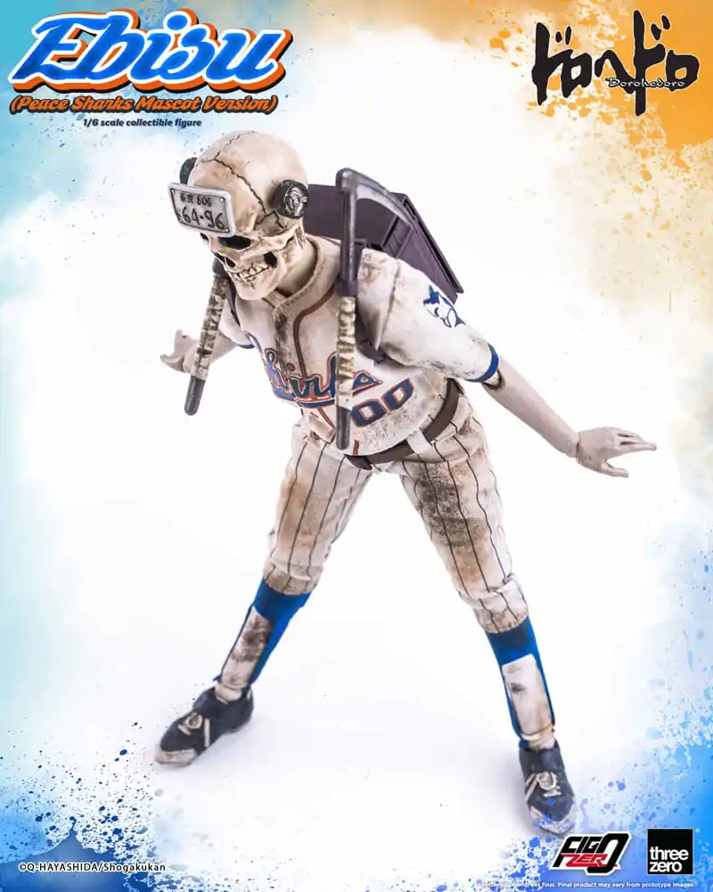 Dorohedoro FigZero akcijska figura 1/6 Ebisu Peace Sharks maskota verzija 24 cm fotografija proizvoda