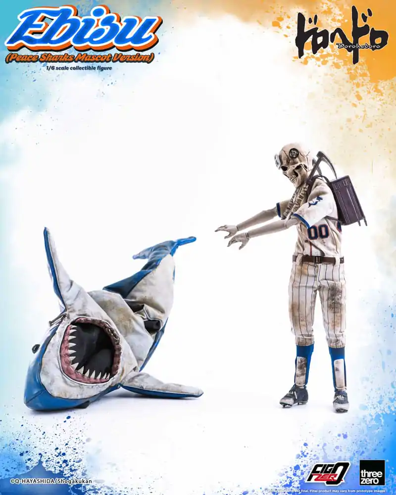 Dorohedoro FigZero akcijska figura 1/6 Ebisu Peace Sharks maskota verzija 24 cm fotografija proizvoda