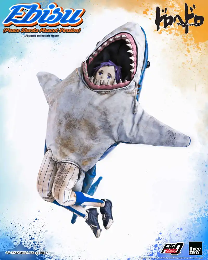 Dorohedoro FigZero akcijska figura 1/6 Ebisu Peace Sharks maskota verzija 24 cm fotografija proizvoda