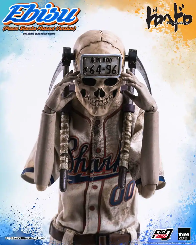 Dorohedoro FigZero akcijska figura 1/6 Ebisu Peace Sharks maskota verzija 24 cm fotografija proizvoda