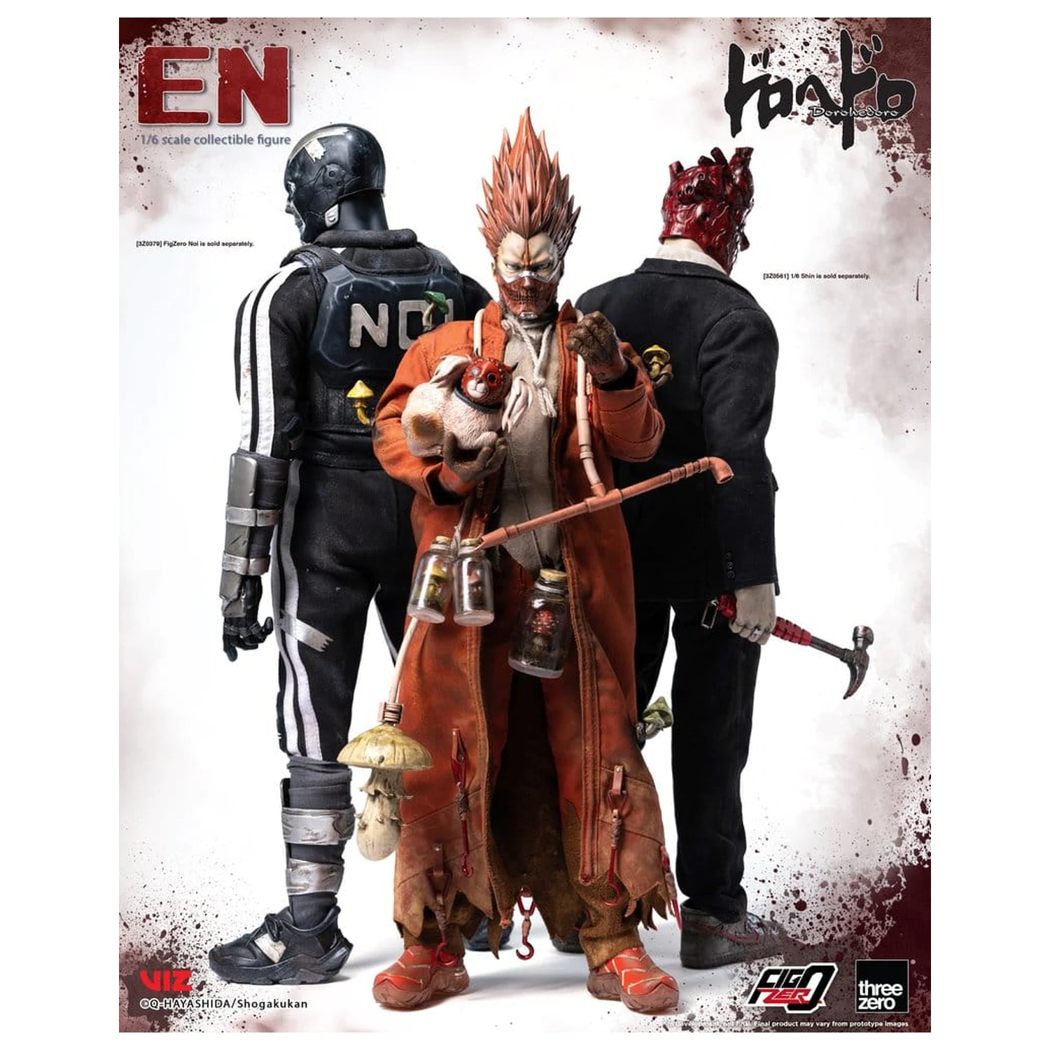 Dorohedoro FigZero Akcijska figura En 35 cm fotografija proizvoda