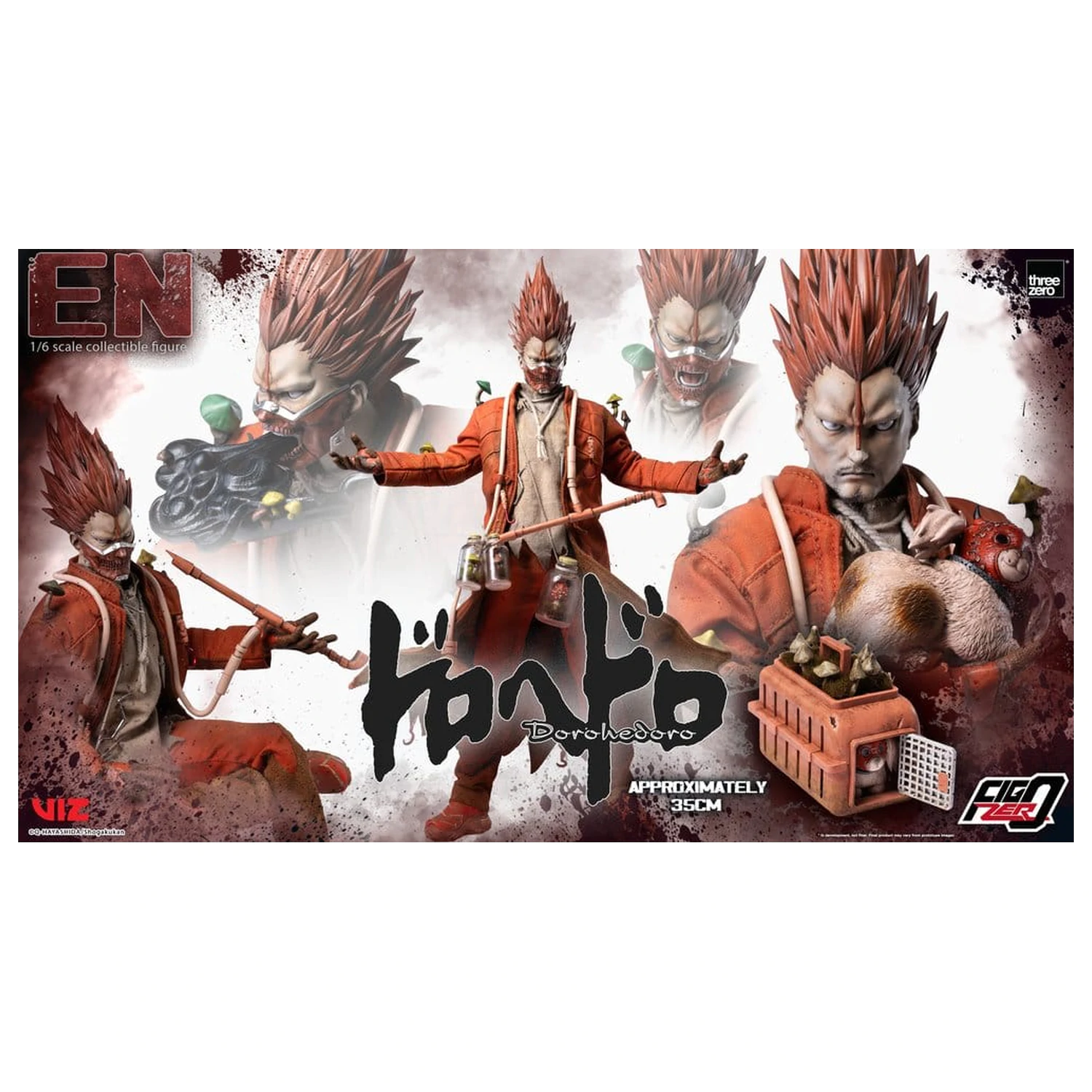 Dorohedoro FigZero Akcijska figura En 35 cm fotografija proizvoda