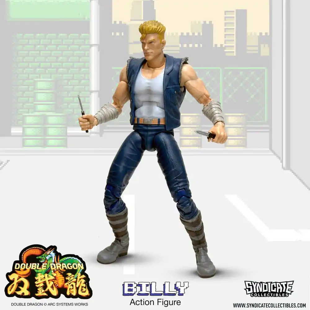 Double Dragon Deluxe akcijska figura 1/12 Billy 18 cm fotografija proizvoda