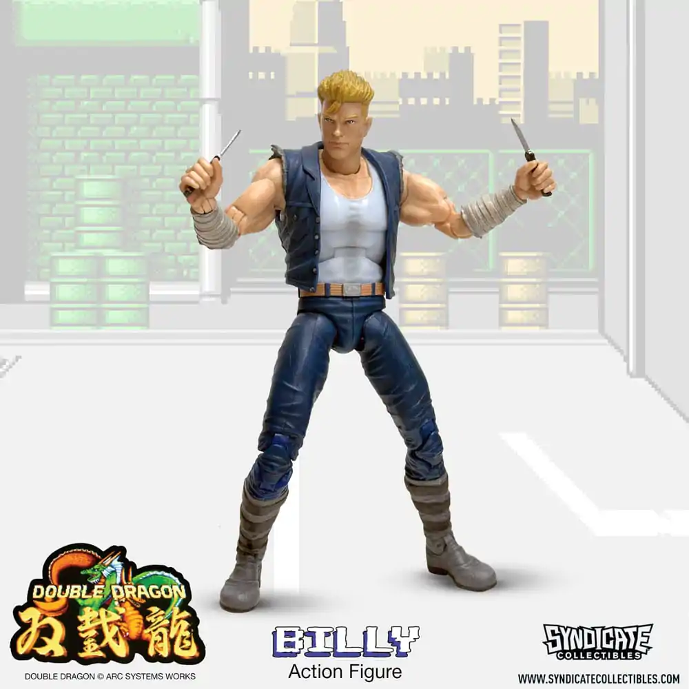 Double Dragon Deluxe akcijska figura 1/12 Billy 18 cm fotografija proizvoda