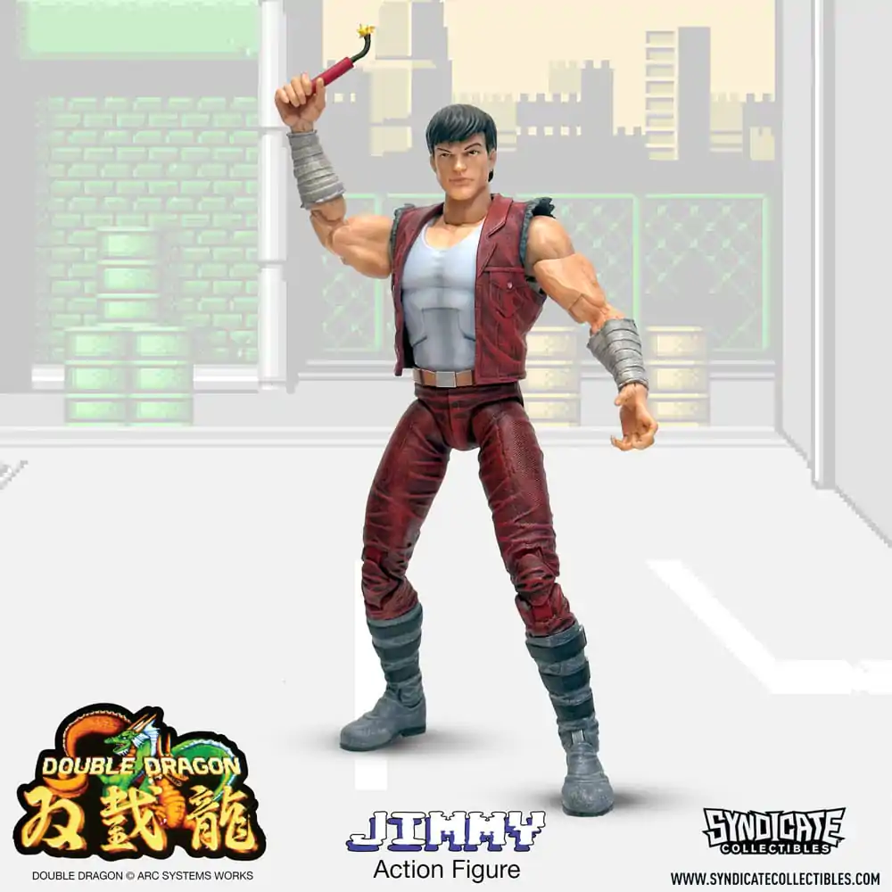 Double Dragon Deluxe akcijska figura 1/12 Jimmy 18 cm fotografija proizvoda