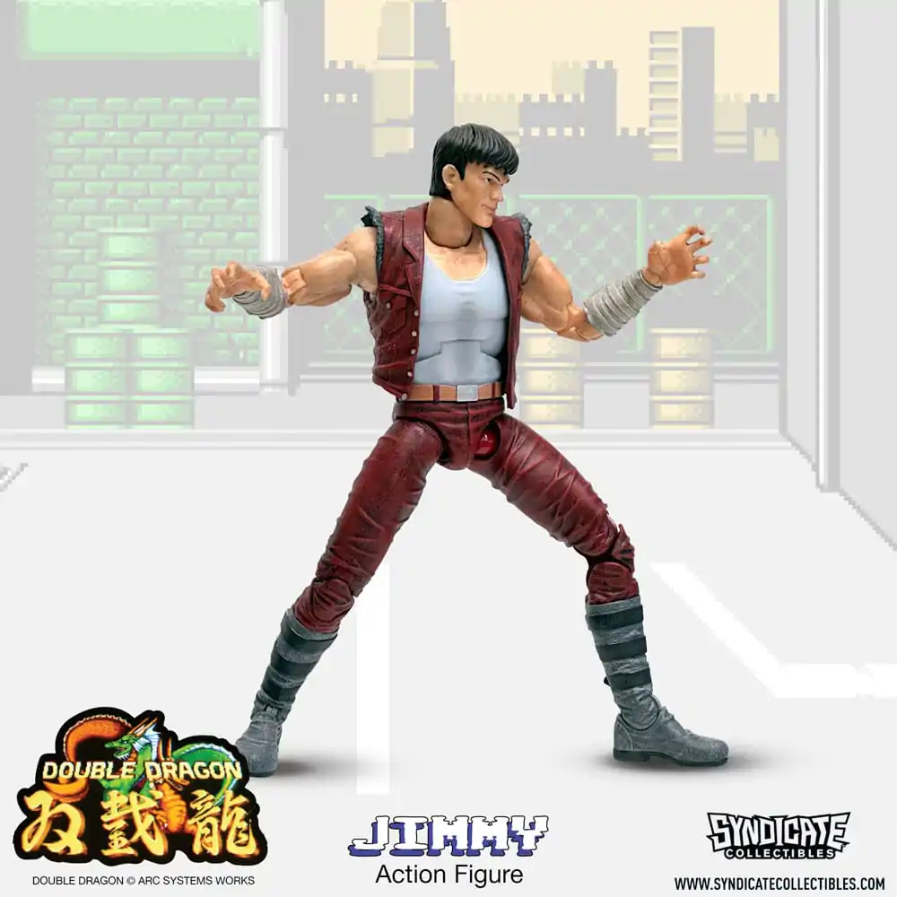 Double Dragon Deluxe akcijska figura 1/12 Jimmy 18 cm fotografija proizvoda