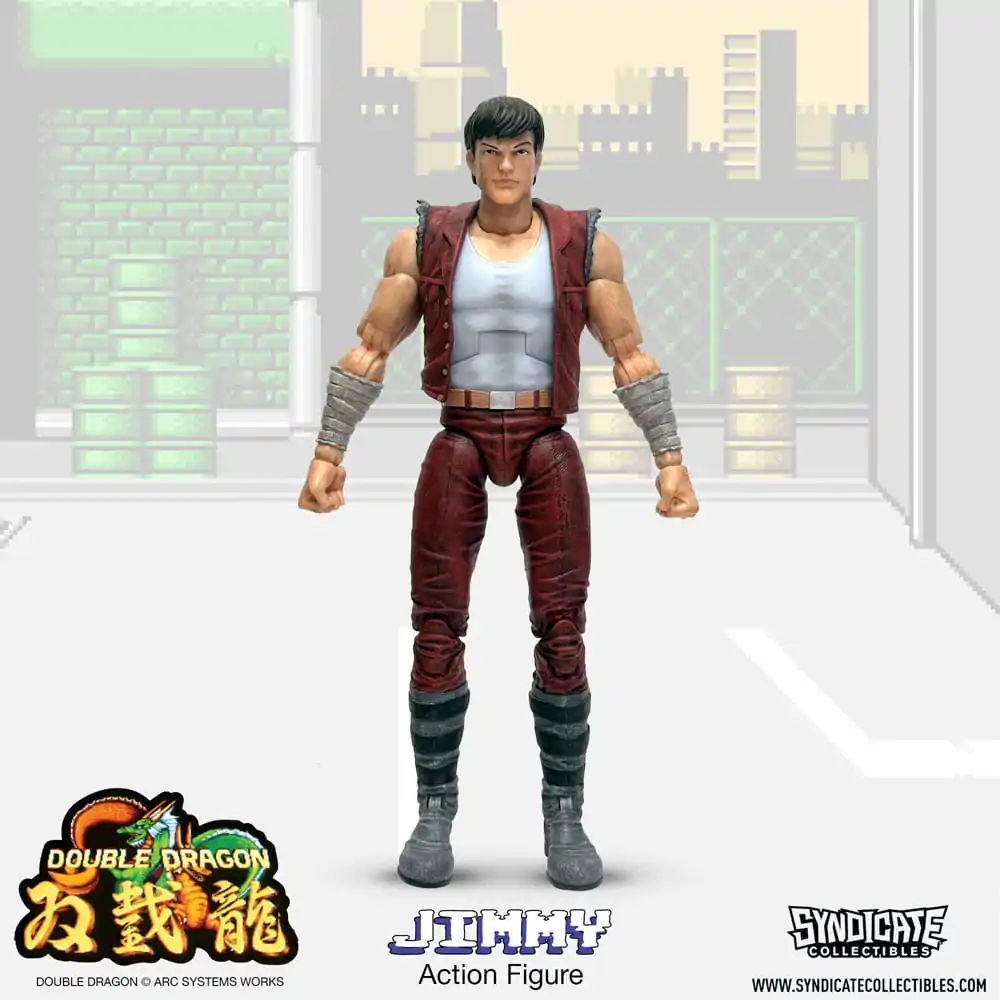 Double Dragon Deluxe akcijska figura 1/12 Jimmy 18 cm fotografija proizvoda