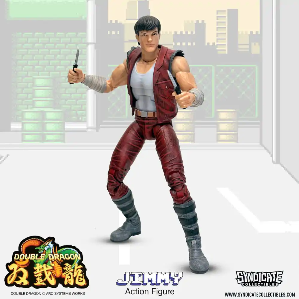 Double Dragon Deluxe akcijska figura 1/12 Jimmy 18 cm fotografija proizvoda