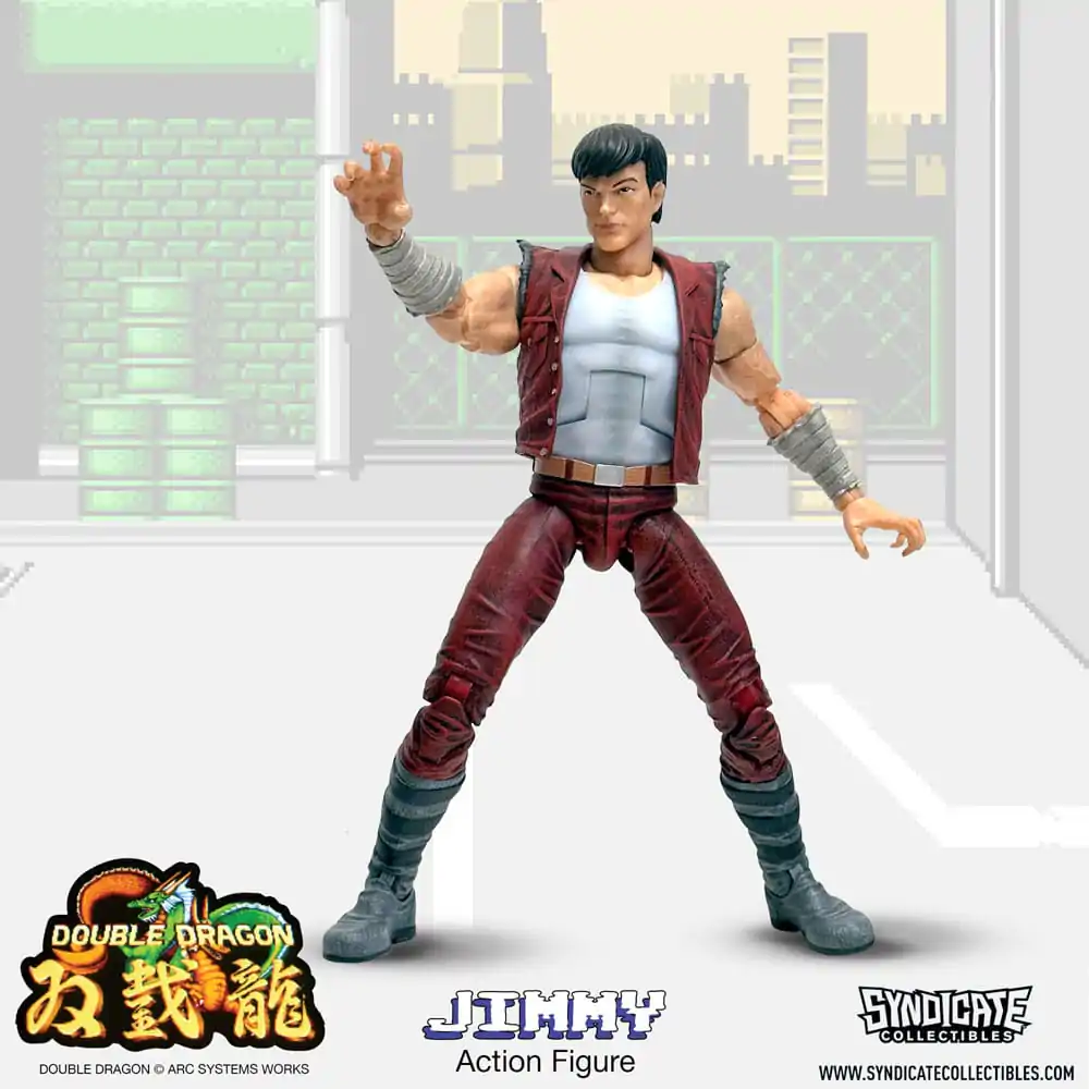 Double Dragon Deluxe akcijska figura 1/12 Jimmy 18 cm fotografija proizvoda