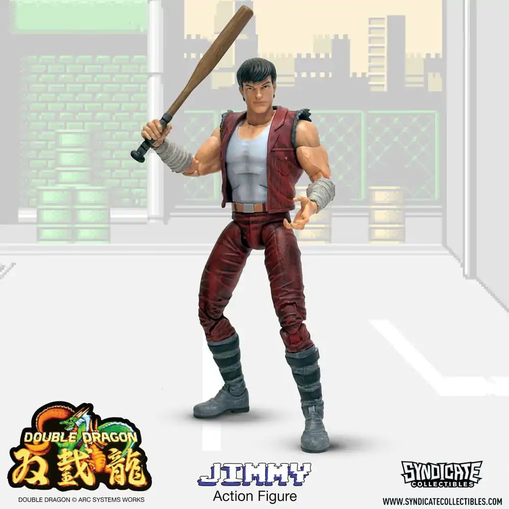 Double Dragon Deluxe akcijska figura 1/12 Jimmy 18 cm fotografija proizvoda