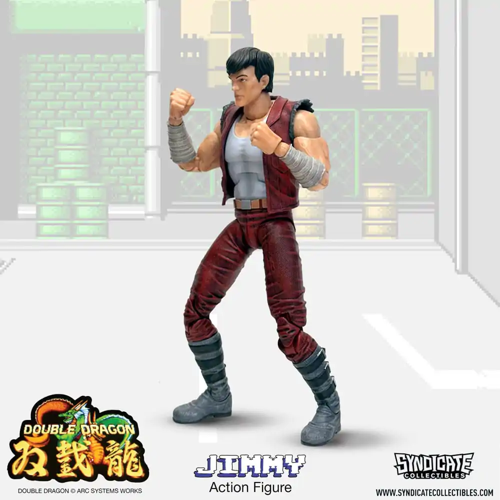 Double Dragon Deluxe akcijska figura 1/12 Jimmy 18 cm fotografija proizvoda