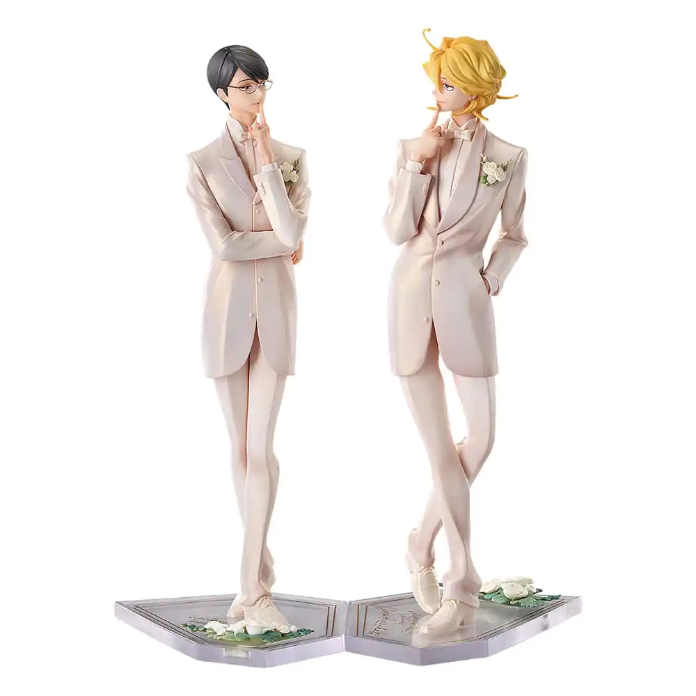 Doukyusei PVC kipići 2-Pack 1/7 Hikaru Kusakabe & Licht Sajo: Wedding Ver. 24 cm fotografija proizvoda