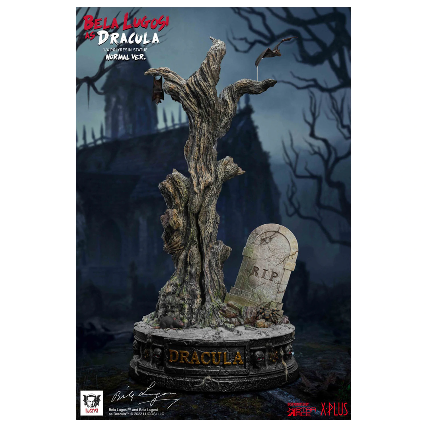 Dracula (1931) Kip u vrhunskom mjerilu 1/4 Bela Lugosi kao Dracula 60 cm fotografija proizvoda