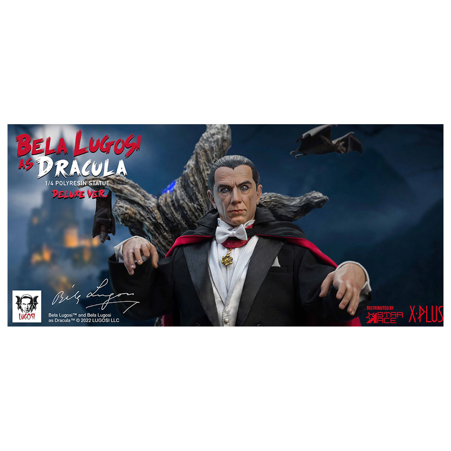 Dracula (1931) Superb Scale Statua 1/4 Bela Lugosi as Dracula Deluxe Verzija 60 cm fotografija proizvoda