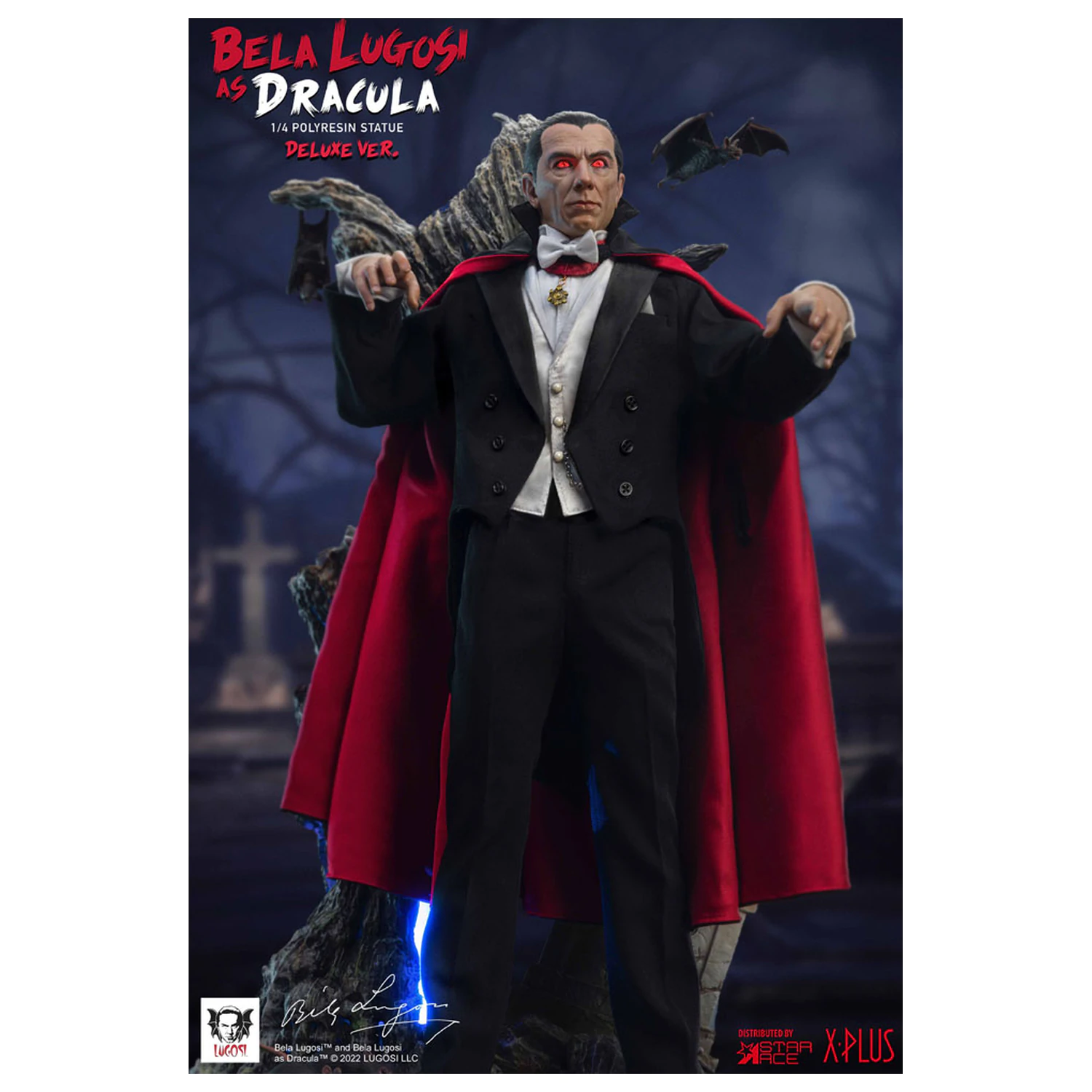 Dracula (1931) Superb Scale Statua 1/4 Bela Lugosi as Dracula Deluxe Verzija 60 cm fotografija proizvoda