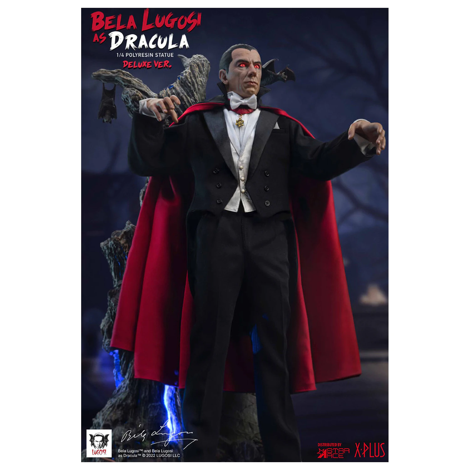 Dracula (1931) Superb Scale Statua 1/4 Bela Lugosi as Dracula Deluxe Verzija 60 cm fotografija proizvoda