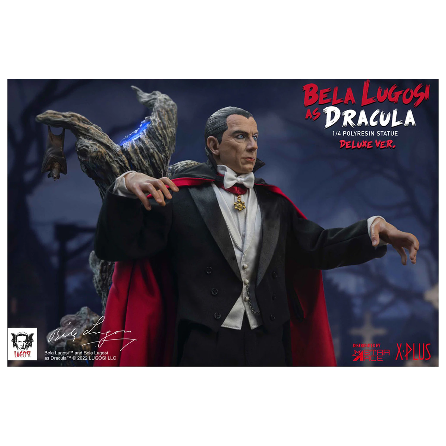Dracula (1931) Superb Scale Statua 1/4 Bela Lugosi as Dracula Deluxe Verzija 60 cm fotografija proizvoda