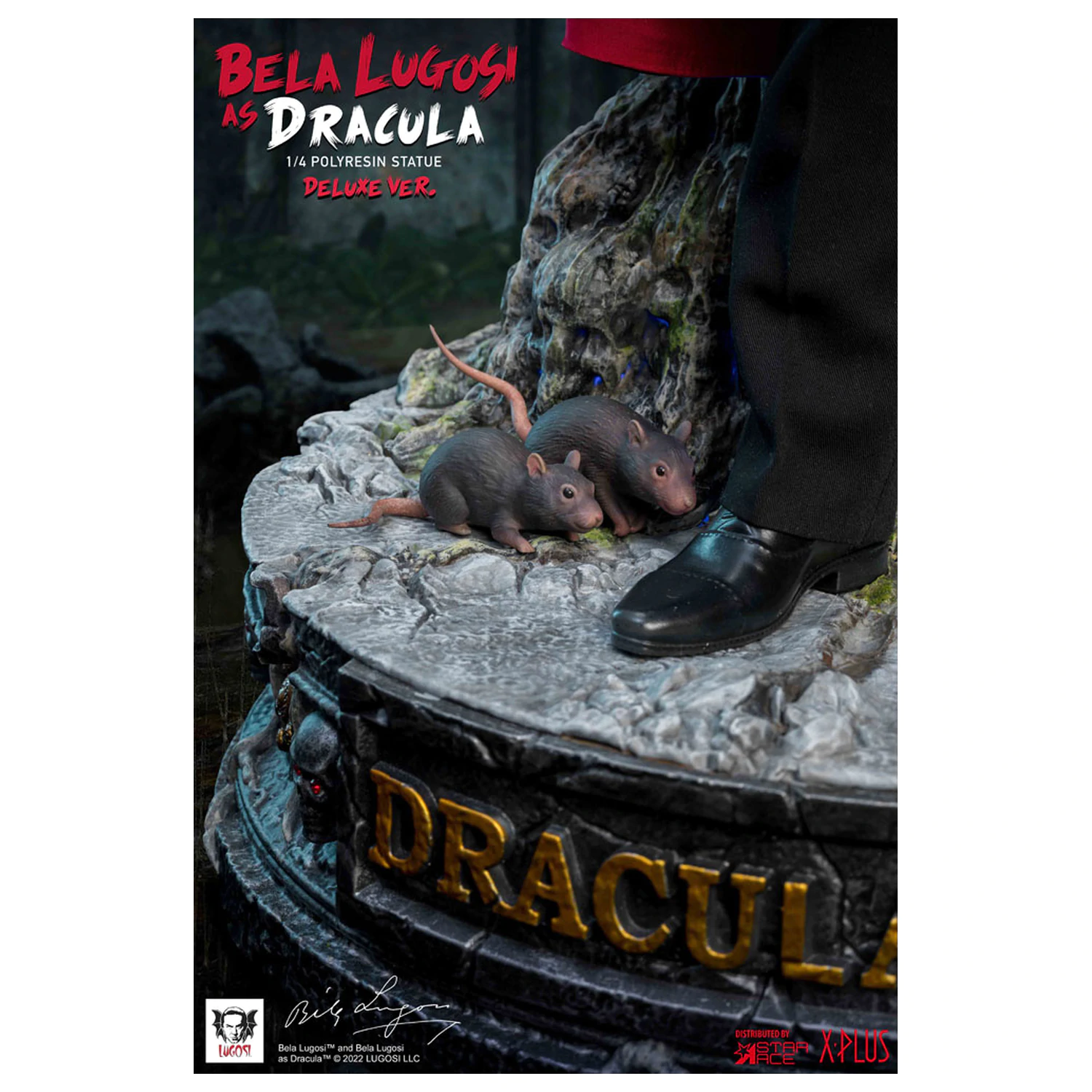 Dracula (1931) Superb Scale Statua 1/4 Bela Lugosi as Dracula Deluxe Verzija 60 cm fotografija proizvoda