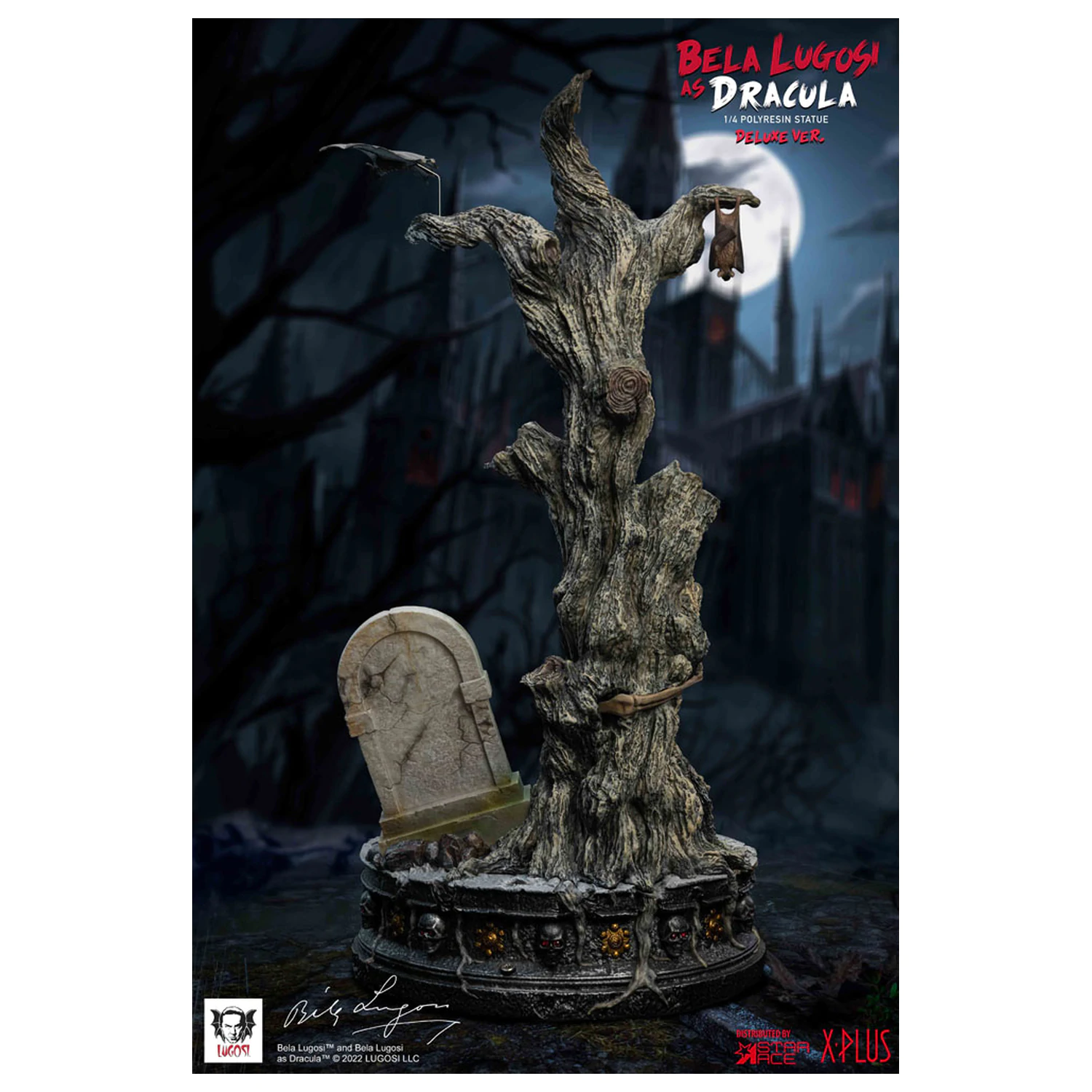 Dracula (1931) Superb Scale Statua 1/4 Bela Lugosi as Dracula Deluxe Verzija 60 cm fotografija proizvoda