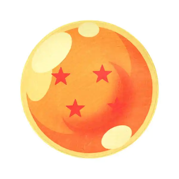 Dragon Ball unutrašnja prostirka 4 Stars Ball 60 x 60 cm fotografija proizvoda