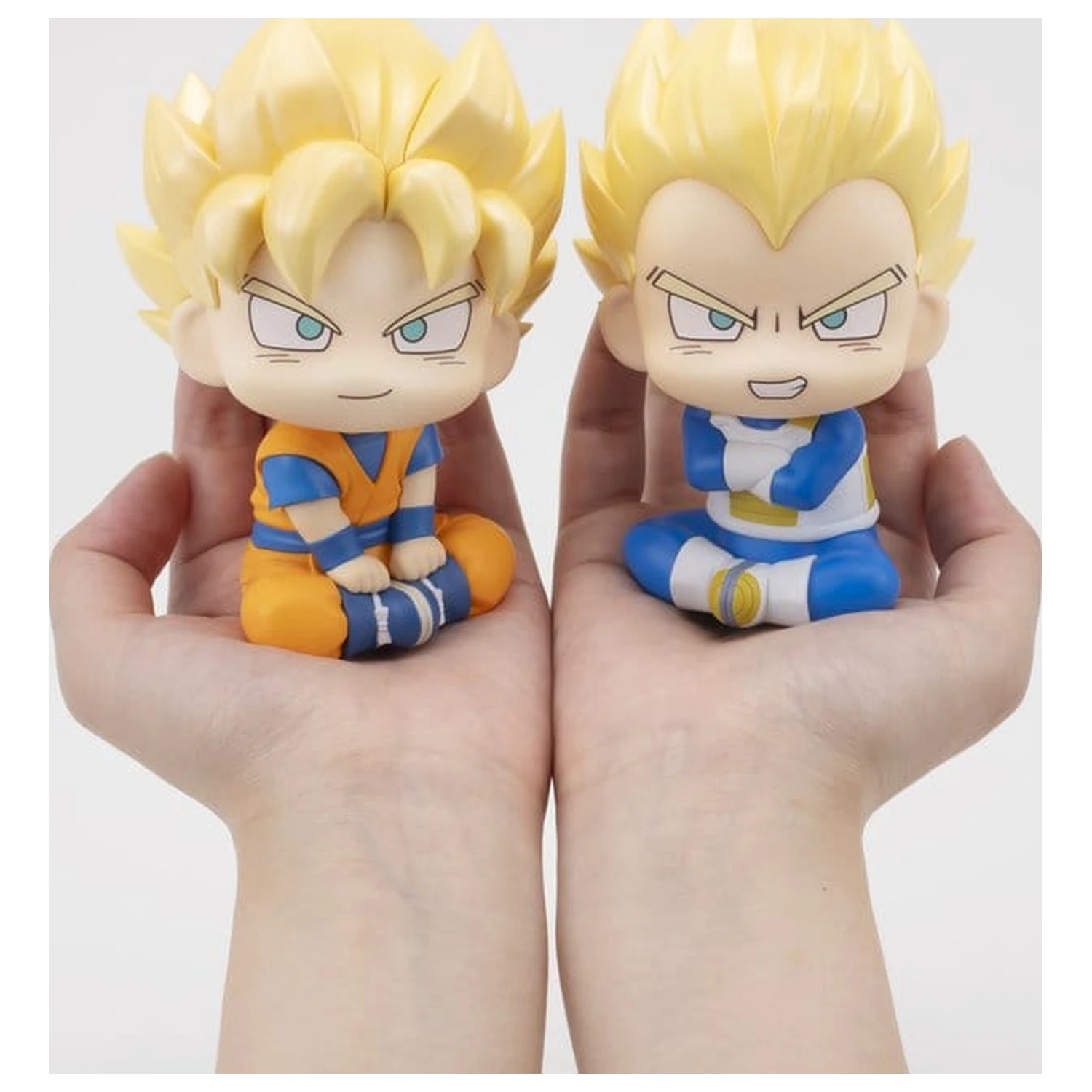Dragon Ball DAIMA Look Up PVC figure paket od 2 komada Super Saiyan Son Goku (mini) & Super Saiyan Vegeta (mini) 11 cm (s poklonom) fotografija proizvoda